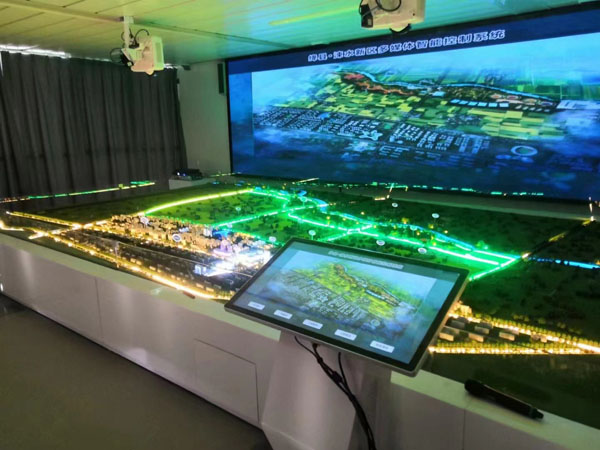 多媒體電子沙盤模型制作